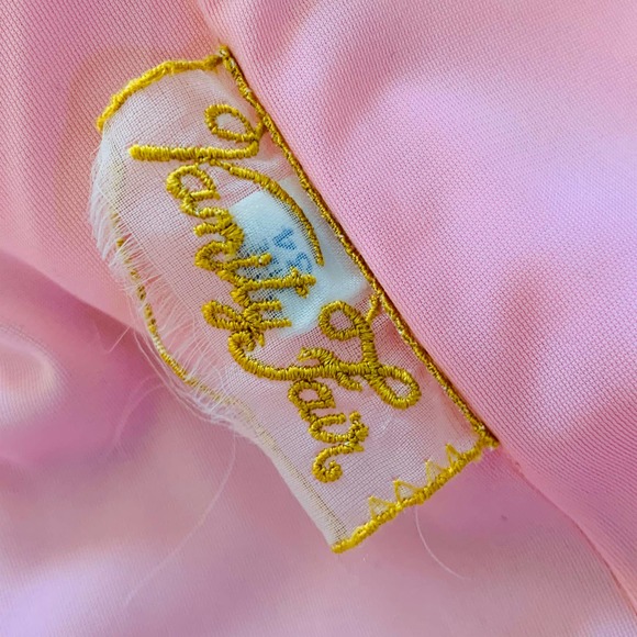 Vintage 1950s Vanity Fair Quilted  Bed Jacket S-M - Picture 10 of 10